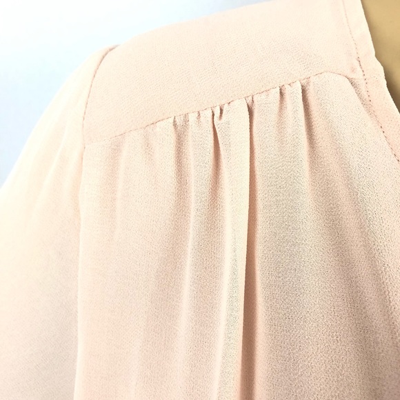 NWT Laundry by Shelli Segal Pale Pink Blouse - Picture 5 of 8
